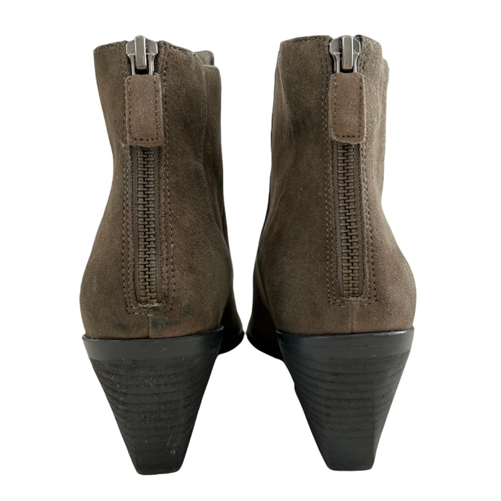 Eileen Fisher Peer-Su Suede Ankle Booties Size 7 - Picture 7 of 16